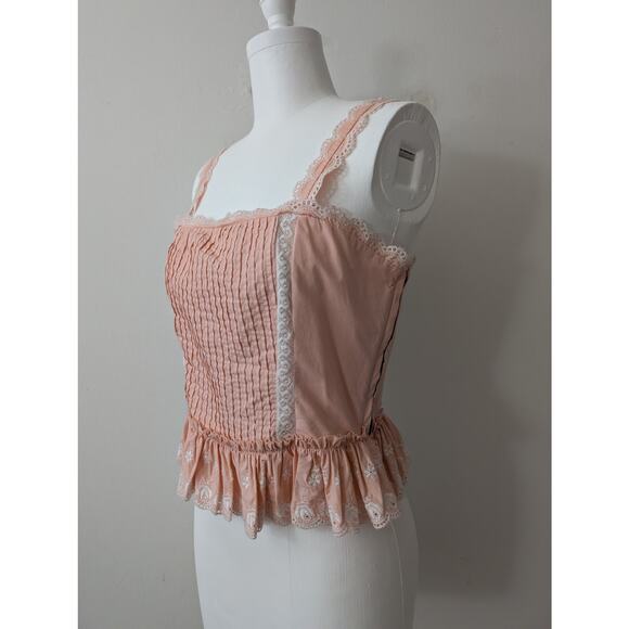LoveShackFancy Skipper Bustier - Bubble Bath Pink - Picture 4 of 12